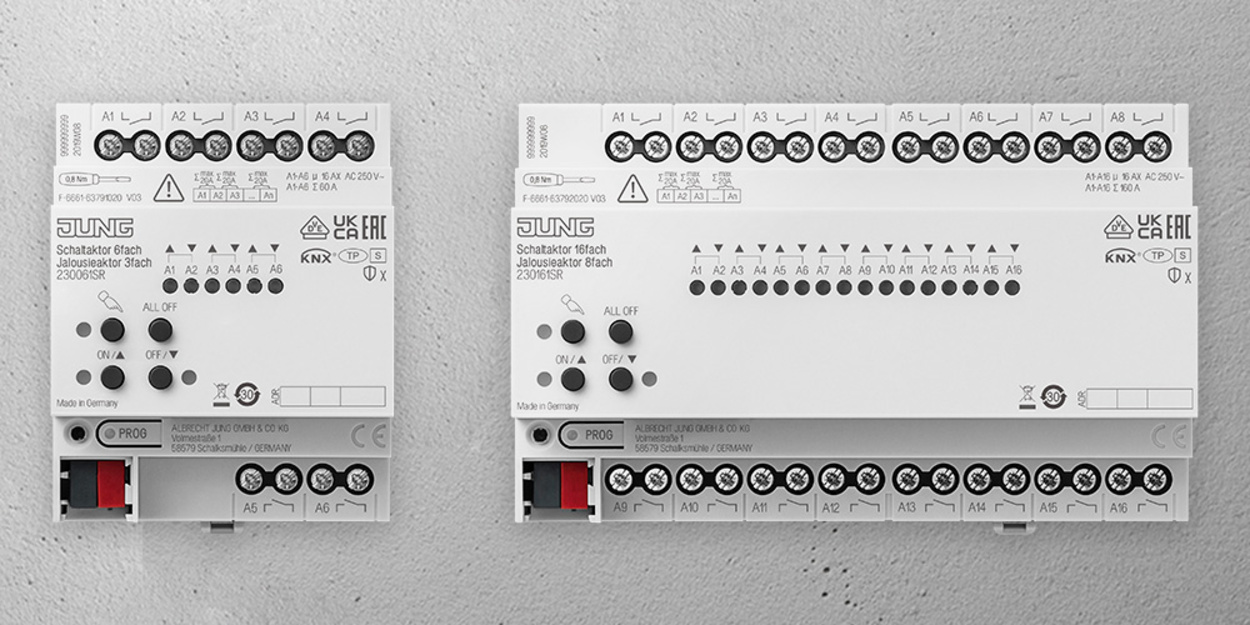 KNX Schalt- und Jalousieaktoren bei Gebhard Fürst Elektrotechnik GmbH in Hüttlingen