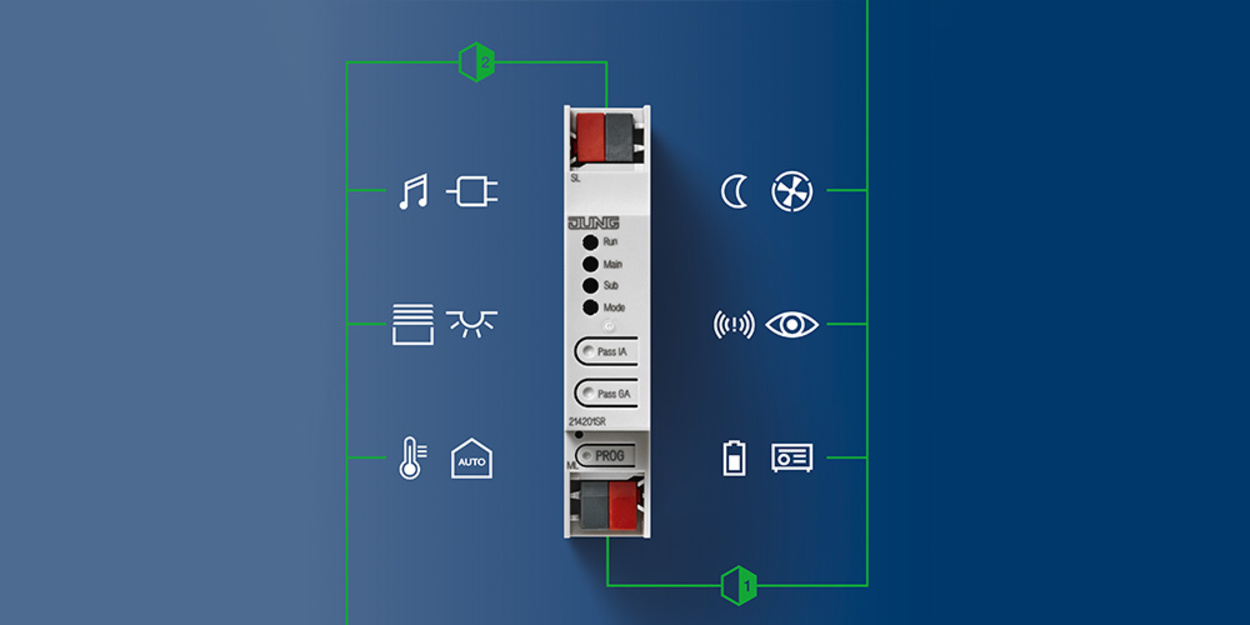 KNX Bereichs- und Linienkoppler bei Gebhard Fürst Elektrotechnik GmbH in Hüttlingen