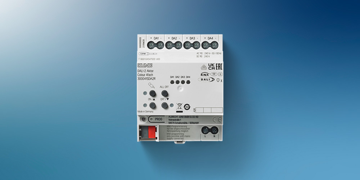 KNX DALI 2 Gateway Colour bei Gebhard Fürst Elektrotechnik GmbH in Hüttlingen